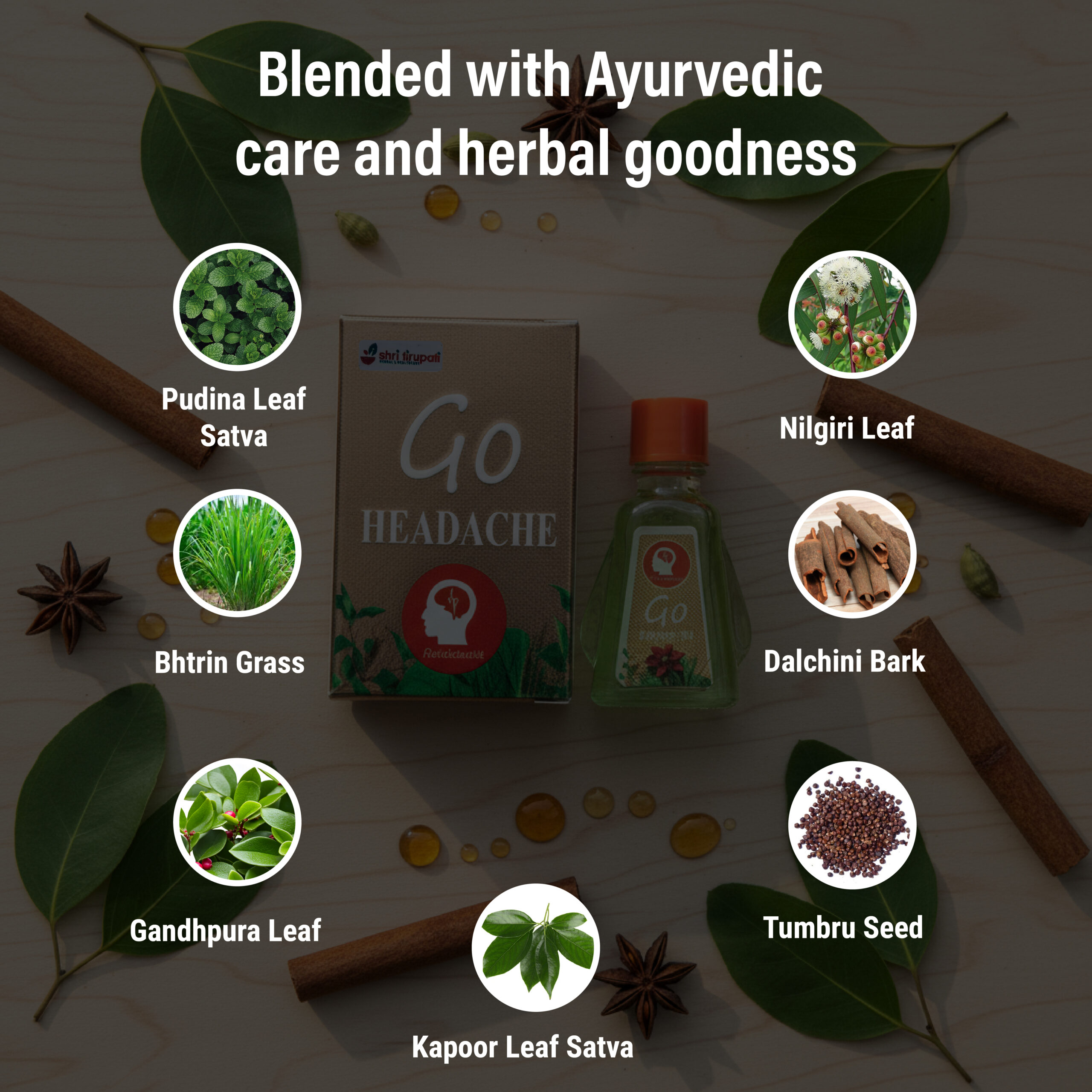 Go Headache Pain Oil - 3ML