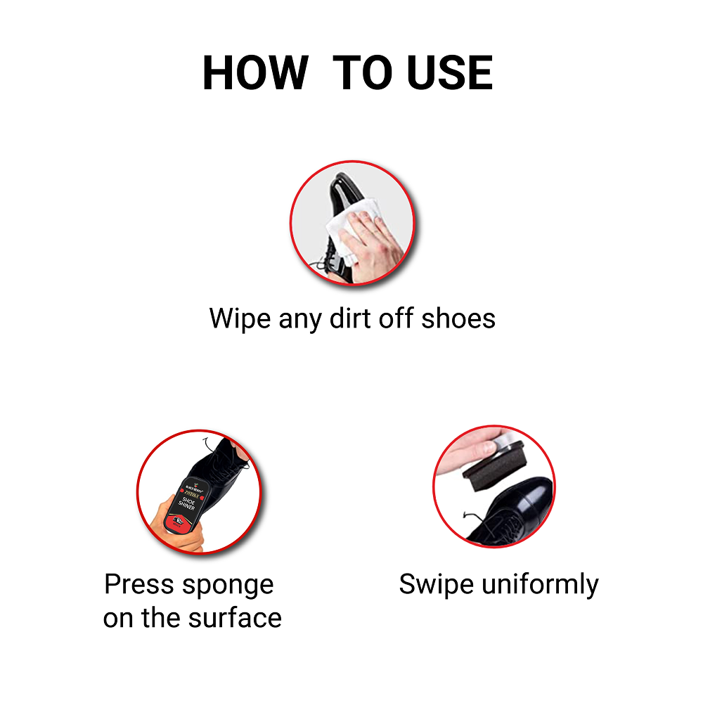 Travel Shoe Shiner - Black