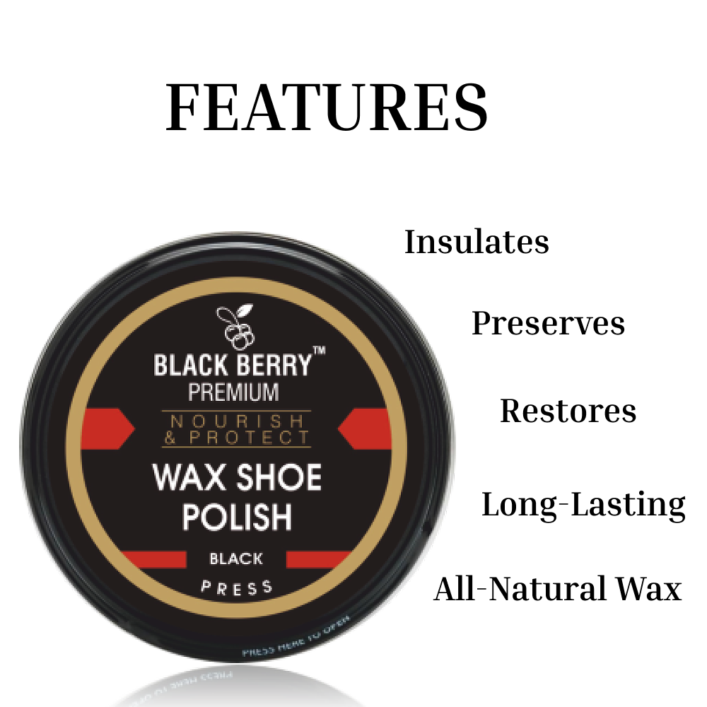 Wax Shoe Polish Black